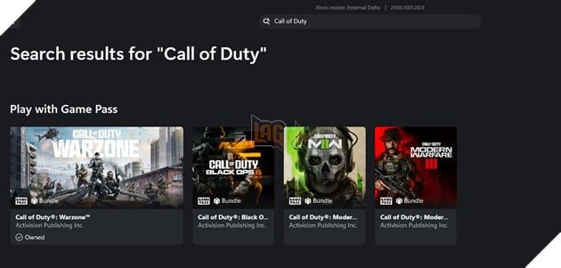 Tính đến thời điểm hiện tại, Game Pass mới chỉ có 3 tựa game thuộc series Call of Duty
