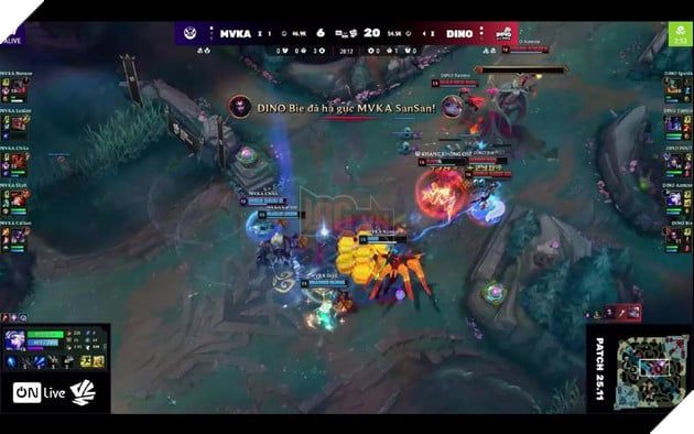 Nhờ lợi thế hồi máu đáng kinh ngạc, Sparda đã khởi động pha giao tranh quyết định với vị tướng Olaf.