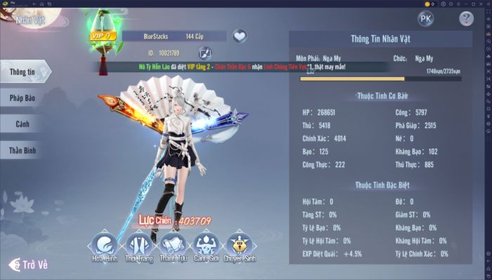 Bí quyết cho người mới bắt đầu trải nghiệm Kiếm Khách Phong Lăng trên máy tính bằng BlueStacks