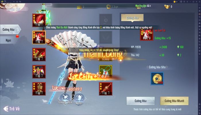 Hướng dẫn cơ bản cho người mới làm quen Kiếm Khách Phong Lăng trên PC bằng BlueStacks