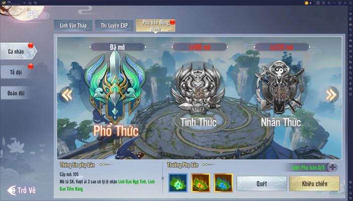 Bí quyết và kinh nghiệm hữu ích cho người mới trải nghiệm Kiếm Khách Phong Lăng trên PC bằng BlueStacks