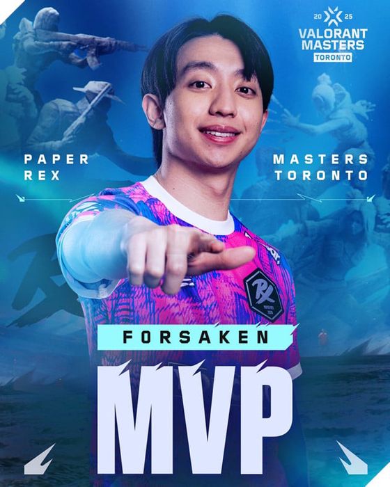 Forsaken xứng đáng nhận danh hiệu MVP nhờ màn trình diễn cực kỳ ổn định xuyên suốt giải đấu
