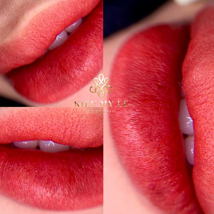 Hình ảnh kết quả phun xăm thực tế tại Kieu My Le Beauty