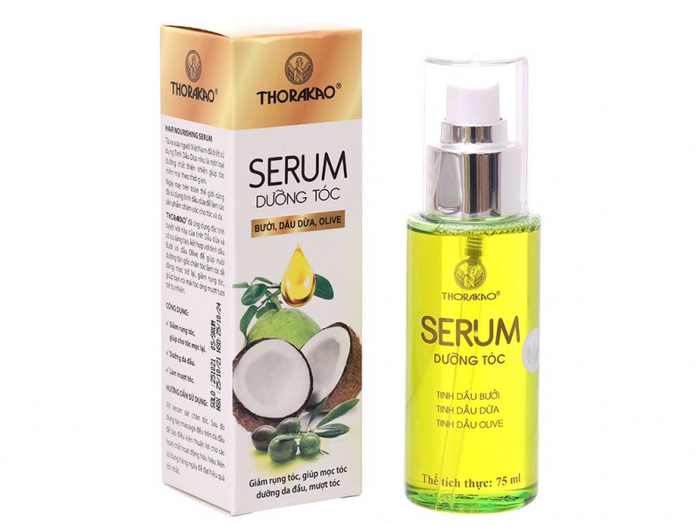 Hình ảnh Serum Thorakao - Bộ ba dưỡng chất vàng cho mái tóc óng mượt