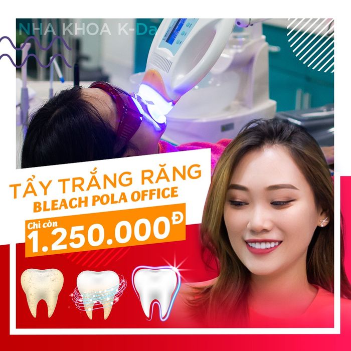 Hình ảnh cơ sở vật chất hiện đại tại Nha Khoa K-Da