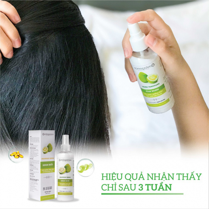 Hình ảnh Serum Bưởi Mocotics - Dưỡng tóc an toàn từ thiên nhiên