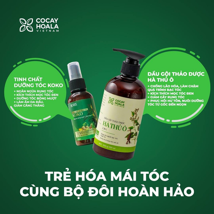 Hình ảnh Tinh Chất KOKO - Bí quyết cho mái tóc dày mượt