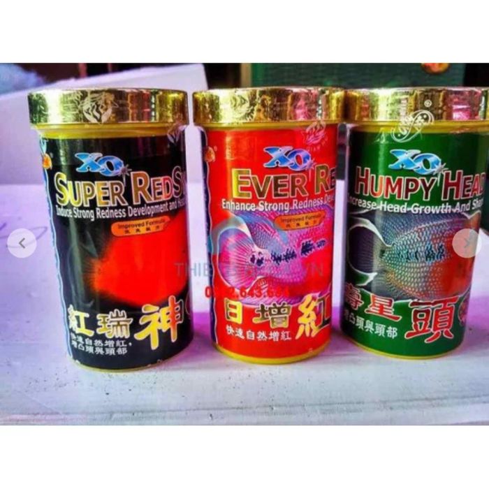 Hình ảnh minh họa thức ăn XO dành cho cá La Hán (phiên bản 1)