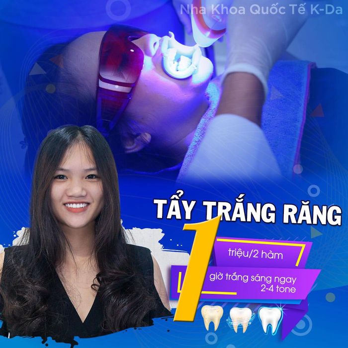 Hình ảnh không gian hiện đại tại Nha Khoa Quốc Tế K-Da