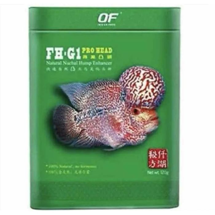 Hình ảnh minh họa thức ăn OF Pro Head cho cá La Hán