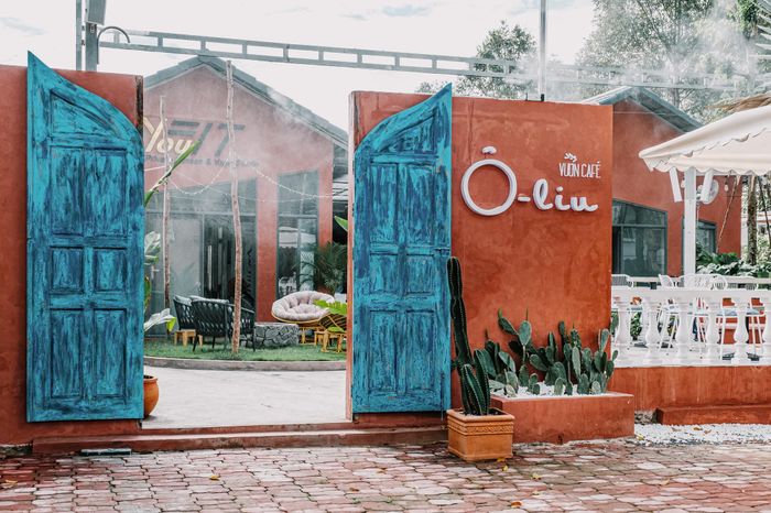 Vườn Cafe Ôliu - Không gian Địa Trung Hải thu nhỏ