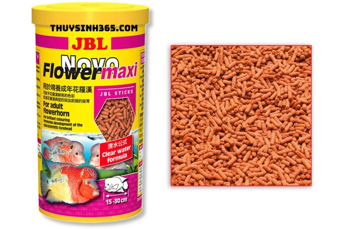Hình ảnh minh họa thức ăn JBL NovoFlower cho cá La Hán (phiên bản 2)