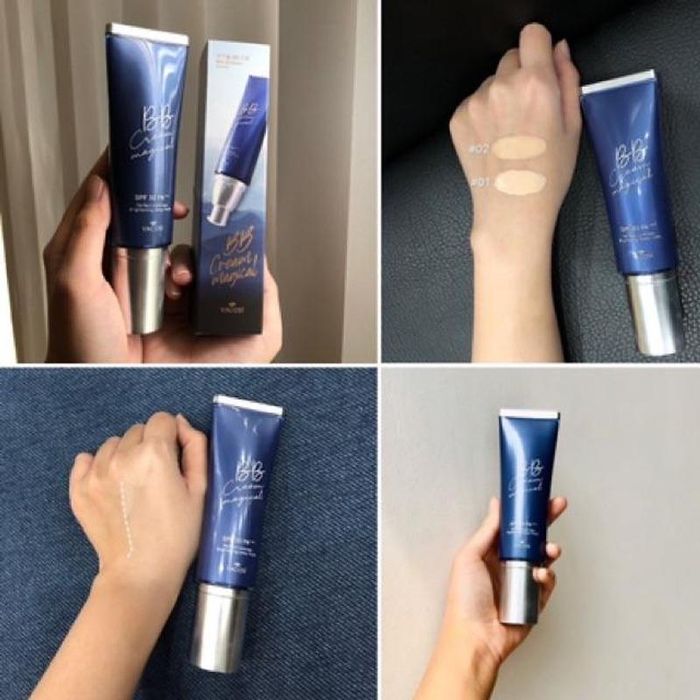 Hình ảnh chân thực Vacosi Magical BB Cream - Kết cấu mịn màng, che phủ hoàn hảo