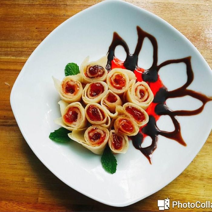 Hình ảnh đầy màu sắc tại Crepes K