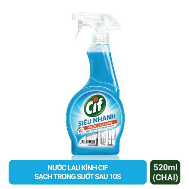 Hình ảnh sản phẩm nước lau kính Cif chính hãng