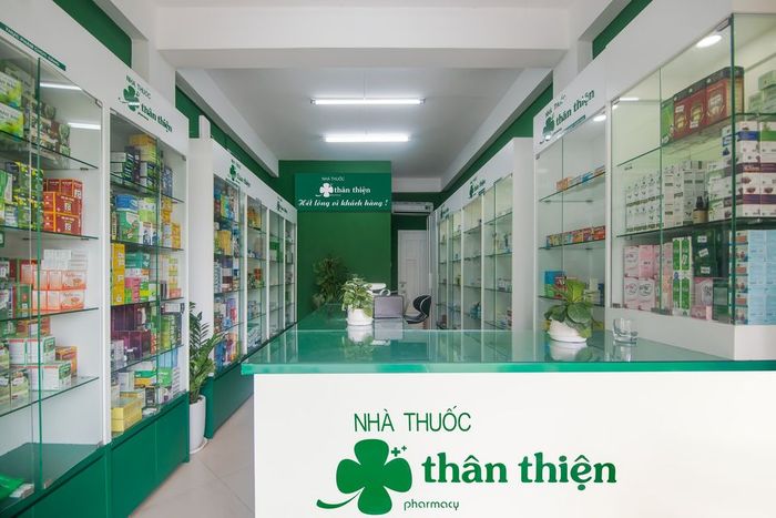 Hình ảnh không gian hiện đại tại Nhà thuốc Thân Thiện