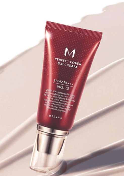 Ảnh minh họa Missha M Perfect Cover BB Cream - Kết cấu kem mịn màng
