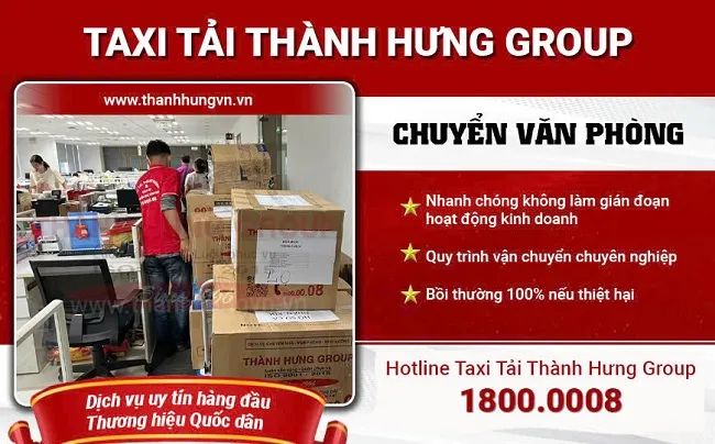 Thành Hưng - Dịch vụ chuyển văn phòng chuyên nghiệp