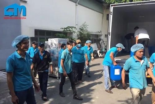 Đội ngũ chuyên gia di dời Đức Minh
