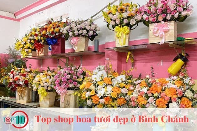 Điểm danh những shop hoa tươi nổi bật tại Bình Chánh