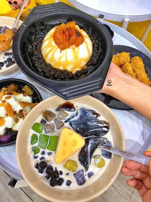 Những món ăn vặt đầy màu sắc tại Chick Garden