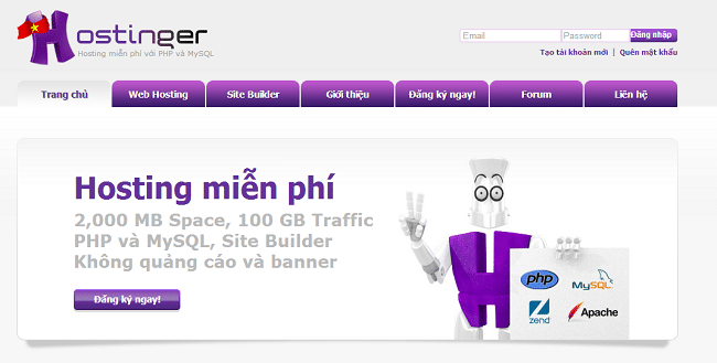 Top 10 nhà cung cấp hosting ưu việt nhất Việt Nam - Vị trí số 8