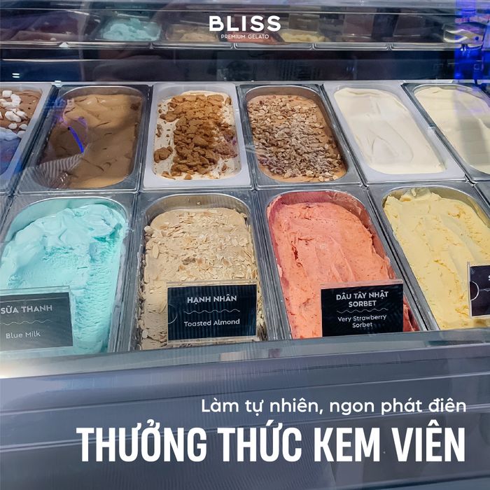 Bliss Premium Gelato - Khoảnh khắc hoàn hảo của nghệ thuật ẩm thực Ý