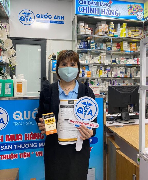 Không gian phục vụ chuyên nghiệp tại Nhà thuốc Quốc Anh