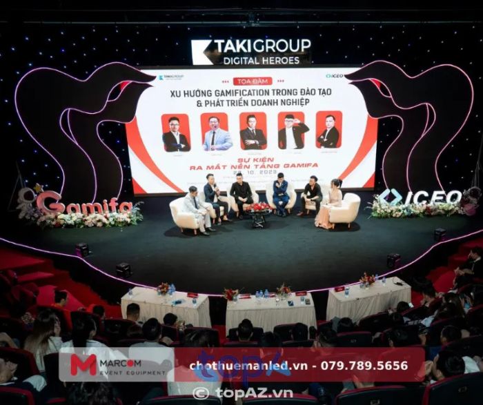 MARCOM - Đối tác vàng trong lĩnh vực cho thuê màn hình LED chuyên nghiệp