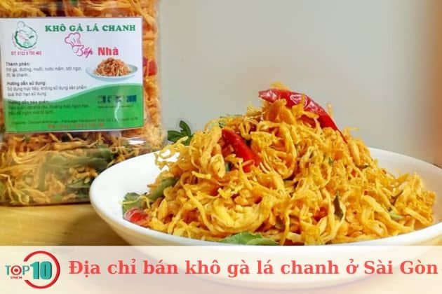 Khô gà lá chanh Bếp Nhà - Tinh hoa ẩm thực truyền thống