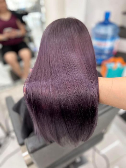 Hình ảnh thực tế các mẫu nhuộm tóc đẹp tại Salon Nguyễn An Đông