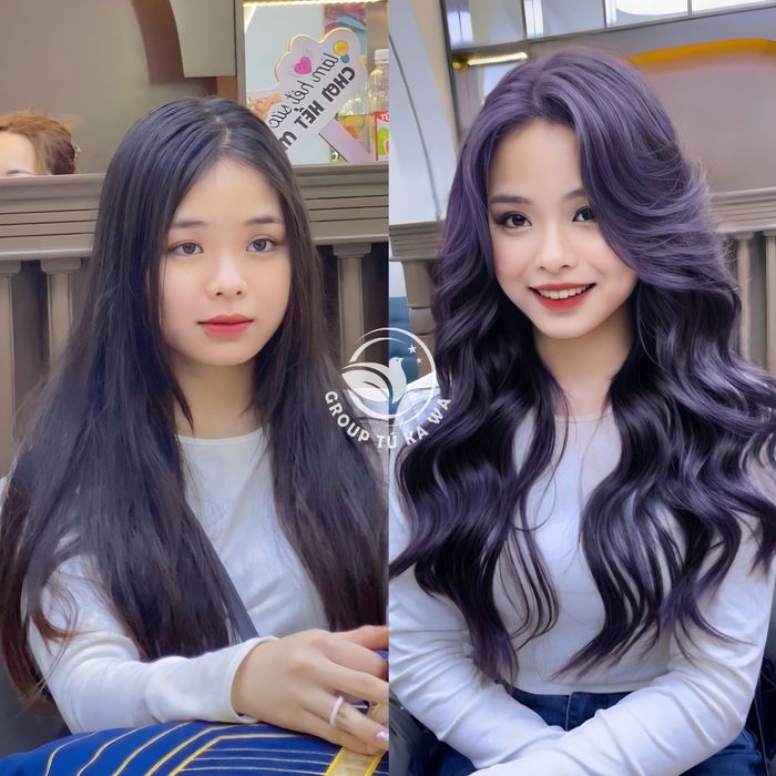 Bộ sưu tập mẫu nhuộm sáng tạo tại Tú Ka Wa Salon