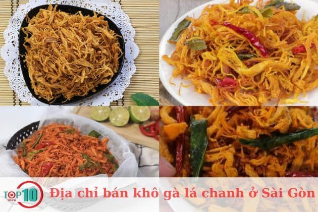 Khô gà lá chanh xé cay Thùy Trang - Đậm đà hương vị quê nhà
