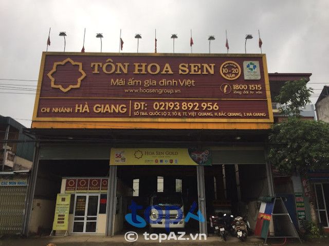 Tập đoàn Tôn Hoa Sen hiện diện tại Hà Giang với một chi nhánh chuyên nghiệp, khẳng định vị thế dẫn đầu trong ngành vật liệu xây dựng.