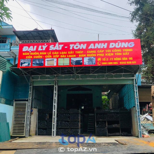 Sắt Tôn Anh Dũng - Địa chỉ tin cậy hàng đầu về vật liệu xây dựng tại Hà Giang