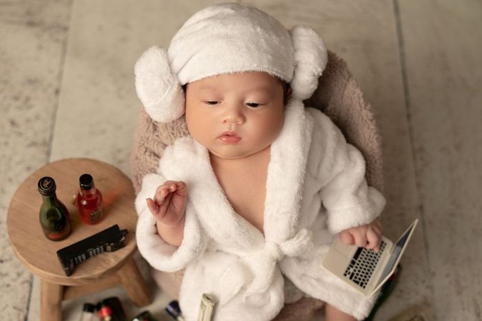 Khoảnh khắc thiên thần nhỏ tại Angel Studio