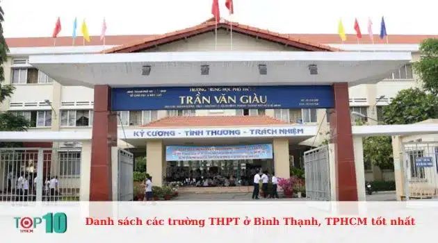 THPT Trần Văn Giàu - Ngôi trường chuẩn mực giáo dục toàn diện