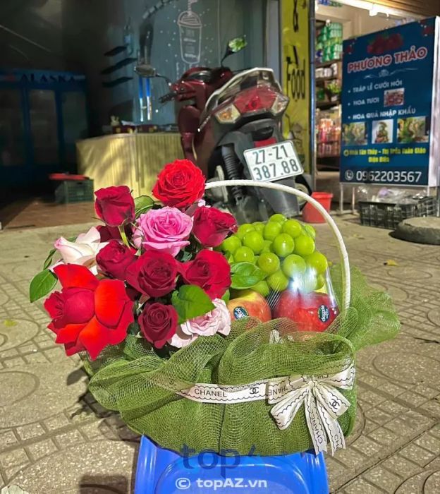 Phương Thảo Fruits - Địa chỉ vàng cho những giỏ trái cây nghệ thuật tại Điện Biên Phủ