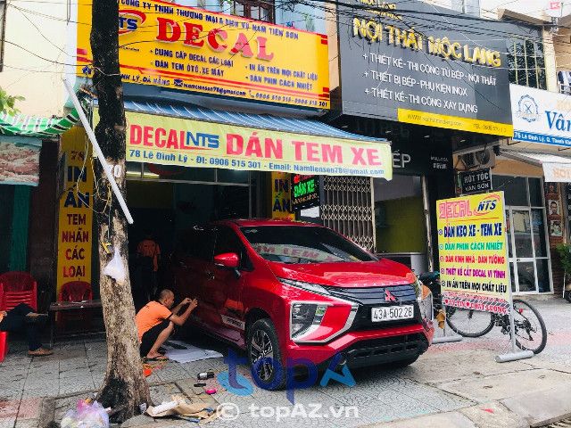 Địa chỉ vàng dán decal xe máy chất lượng tại Đà Thành