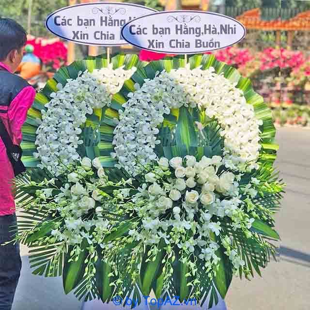 Điểm đến tin cậy cho những vòng hoa tang lễ đầy tâm tình tại Quận 5