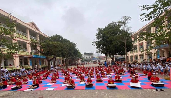 Hình ảnh đẹp về Trường Tiểu Học Hồng Sơn - Nơi ươm mầm tri thức