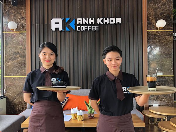 Không gian xanh mát tại Anh Khoa Garden