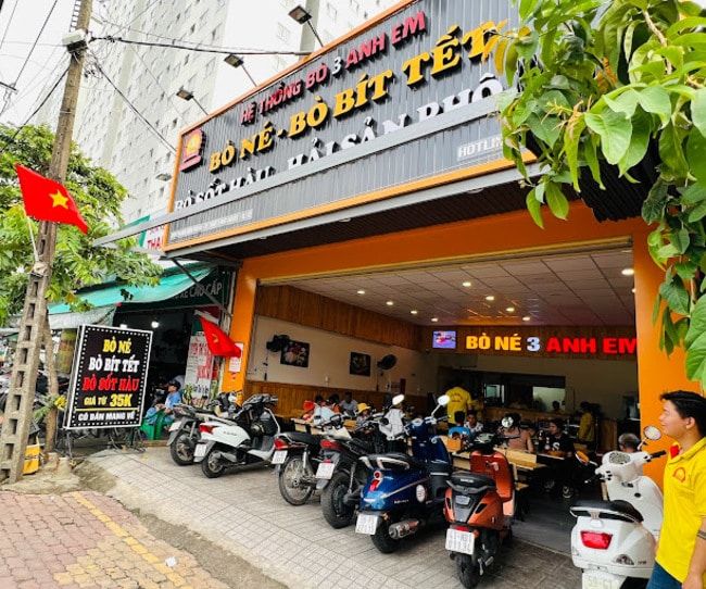 Bò Né 3 Anh Em - Điểm đến lý tưởng cho tín đồ bít tết ngon-chuẩn-giá tại Q.12