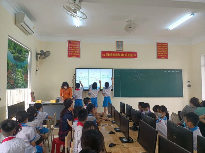 Ảnh 2: Trường Tiểu học Lê Lợi - Kiến trúc hiện đại trong lòng thành phố