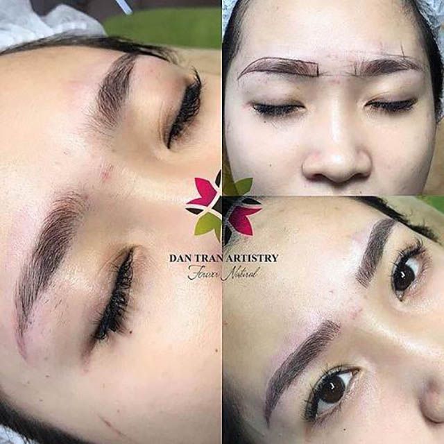 Địa chỉ vàng phun chân mày phong thủy chuẩn đẹp tại Sài Gòn