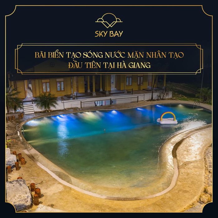 Hồ bơi Sky Bay Hà Giang - góc check-in tuyệt đẹp giữa núi rừng