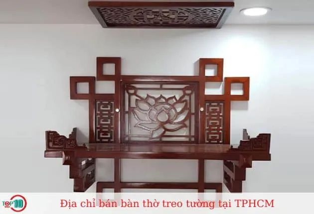 Địa chỉ mua bàn thờ treo tường chất lượng tại TP.HCM