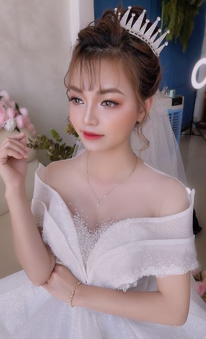 Tác phẩm trang điểm cô dâu thanh thoát từ Áo Cưới Kim Anh - Ảnh 1