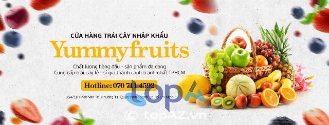 Yummy Fruits - Điểm hẹn của những giỏ quà trái cây nghệ thuật