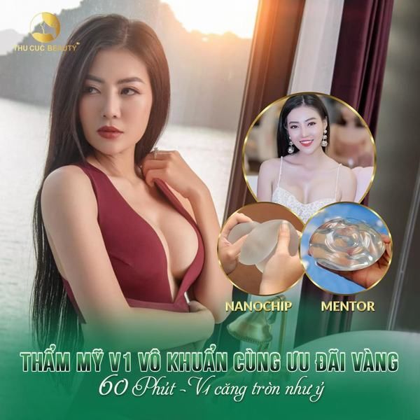 Kết quả nâng ngực tự nhiên tại Thu Cúc